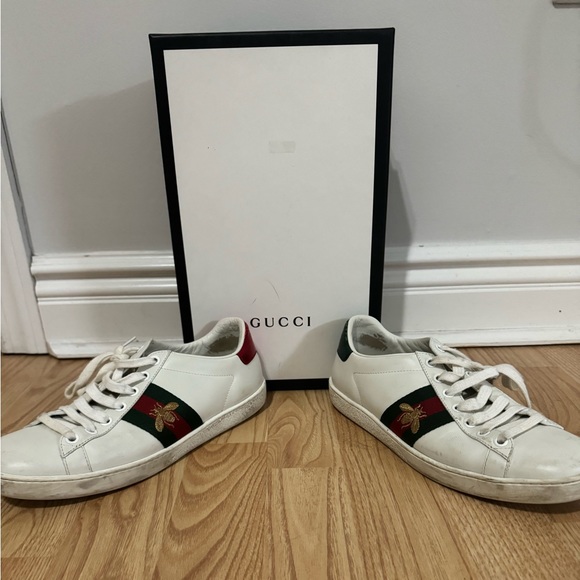 gucci bee sneaker size 6.5 - Picture 1 of 9